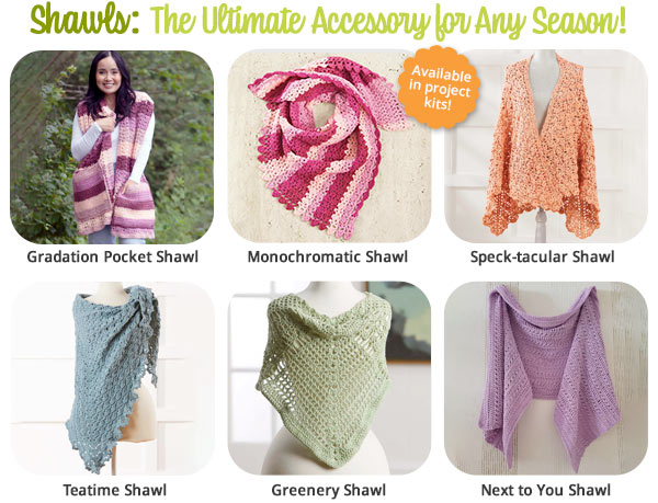  Free Pattern Friday Versatile Juniper Shawl Herrschners